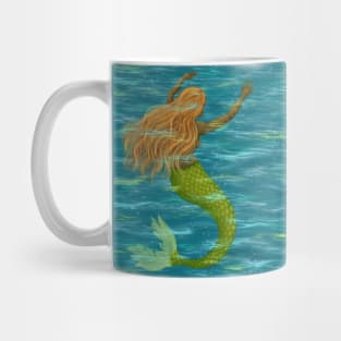 Golden Mermaid Mug